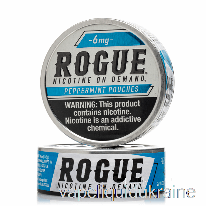 Vape Ukraine ROGUE Nicotine Pouches - PEPPERMINT 3mg (5-PACK)